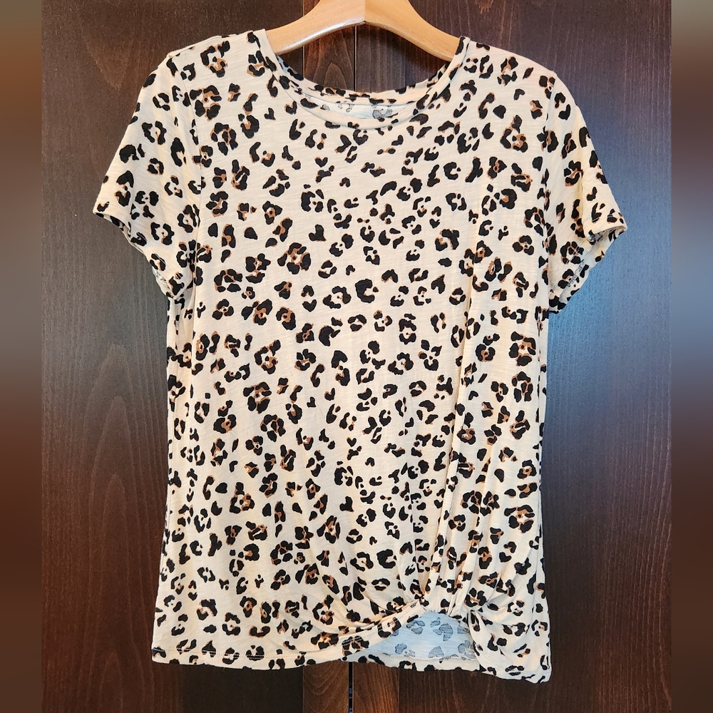 Leopard Print Women's Top